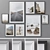 Abstract Image Photo Frames Set 3D model small image 1