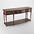 Elegant Console Table with 2015 Design 3D model small image 3