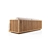 Modern Outdoor Wooden Sofa - CODE_SOFA_0250 3D model small image 3