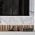 Elegant White Marble TV Wall 3D model small image 3