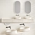 Salvatori Balnea Collection: Sinks, Vanity and Faucets 3D model small image 1
