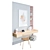 Nursery Workspace: Surpik Chair, Desk, Lamp 3D model small image 3