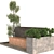 Eco-Friendly Garden Bench Set 3D model small image 4