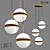 Sleek Suspension Loft Light 3D model small image 1