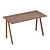 Modern Minimalist Hay Copenhague 90 Desk 3D model small image 1