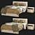 Stylish 2013 Bed: VRAY Render 3D model small image 1