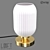 Loft Designe 5001: Modern Metal and Glass Table Lamp 3D model small image 1