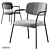 Elegant Jolien Armchair: Modern Design Beauty 3D model small image 1