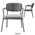 Elegant Jolien Armchair: Modern Design Beauty 3D model small image 2