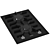 Miele SmartLine: Customizable Induction Hob 3D model small image 4