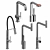 Webert Kitchen Faucets Set 3D model small image 4