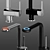 Webert Kitchen Faucets Set 3D model small image 5