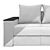 Nik Veneto Sofa: Versatile, Stylish, Comfortable 3D model small image 1