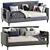 Convertible Bed-Sofa with Twin Daybed 3D model small image 1