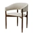 Elegant Enroth Dining Chair 3D model small image 1