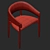 Elegant Enroth Dining Chair 3D model small image 4
