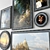 Classic Art Set: Framed Paintings 3D model small image 2