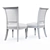 Elegant Wood Carved Dining Chair 3D model small image 4