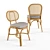 Vintage Bentwood Thonet Chair 3D model small image 1