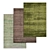 Luxury Carpet Set - High Quality Textures 3D model small image 1