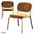 Modern Jolien Lounge Chair: Sophistication in Every Detail 3D model small image 1