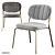 Modern Jolien Lounge Chair: Sophistication in Every Detail 3D model small image 2