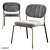 Modern Jolien Lounge Chair: Sophistication in Every Detail 3D model small image 4