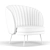 Elegant Barrel Chair: Sophisticated and Stylish 3D model small image 4
