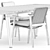 Fynn Outdoor Chair & Dining Table: Stylish Design by Minotti 3D model small image 5