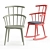 Windsor Revival Chair: Classic meets Contemporary 3D model small image 2
