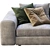 Minimalist Low_Land Sofa by Arflex 3D model small image 4