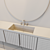 Luxury Bath Set with Giulini G G5 F7960O Mixer 3D model small image 5