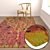 Luxury Carpet Set 3D 3D model small image 5