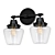 Modern Black Vanity Light 3D model small image 1