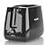 Philips HD2581 00 Toaster - White or Black 3D model small image 4