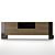 Modern Wood TV Stand 3D model small image 1