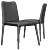 Modern Black Table Chair 3D model small image 2