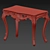 Elegant Roberto Giovannini Console: Art.1353 3D model small image 3