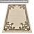 Versatile Carpet Set 1831 | High-Quality Textures 3D model small image 4