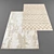 Modern Style Rug Set 3D model small image 3