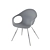 Arah Cloth Armchair: Modern Comfort in PBR 3D model small image 4