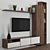 Modular TV Wall 25: High-Quality Design for Stunning Renders 3D model small image 6