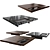 Elegant Minotti Boteco Coffee Tables 3D model small image 1