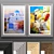 Elegant Art Frame 592 - 50x70 cm 3D model small image 1