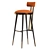 Contemporary Bar Chair: Blakey 3D model small image 2