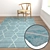 Luxury Carpet Set 1840 3D model small image 5