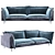 Versatile Auto-Reverse Sofa 3D model small image 1