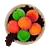 Fresh and Vibrant Fruit Bowl 3D model small image 3