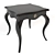 Montigny Square Side Table M821 3D model small image 3