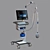 High-Quality Artificial Lung Ventilation Device 3D model small image 1